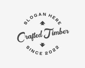 Cursive Business Craft logo design