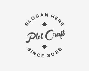 Cursive Business Craft logo design