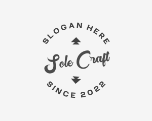 Cursive Business Craft logo design