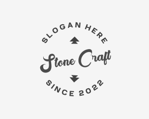 Cursive Business Craft logo design