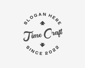 Cursive Business Craft logo design