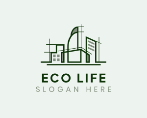 Eco Friendly Home Property logo design