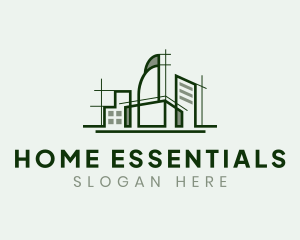 Eco Friendly Home Property logo design