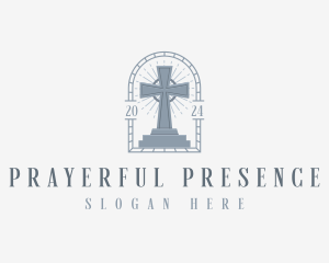 Christian Cross Church logo design