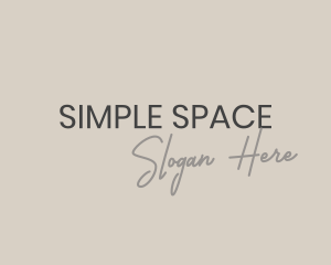 Minimalist Fashion Business logo design