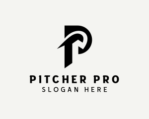 Professional Brand Letter P  logo design