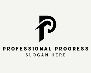 Professional Brand Letter P  logo design