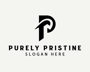 Professional Brand Letter P  logo design