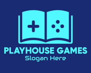 Book Game Controller logo design