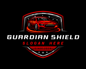 Car Shield Vehicle logo design