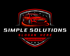 Car Shield Vehicle logo design