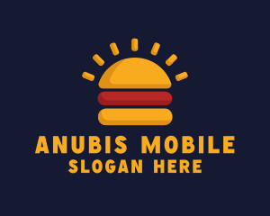 Morning Burger Sandwich logo design