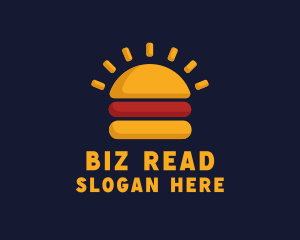 Morning Burger Sandwich logo design