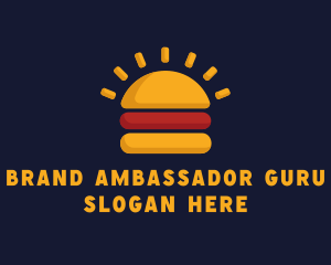 Morning Burger Sandwich logo design