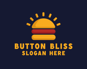 Morning Burger Sandwich logo design