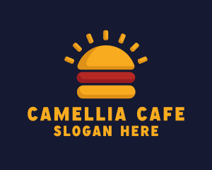 Morning Burger Sandwich logo design