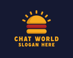 Morning Burger Sandwich logo design