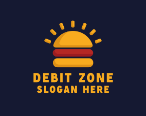 Morning Burger Sandwich logo design