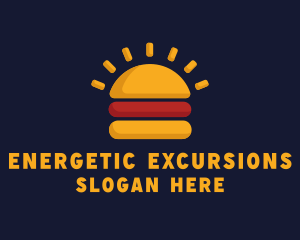 Morning Burger Sandwich logo design