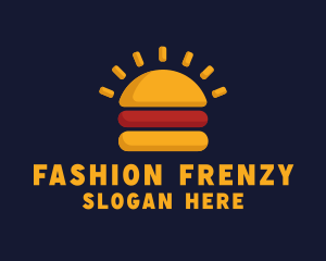 Morning Burger Sandwich logo design