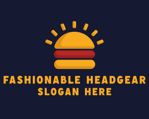 Morning Burger Sandwich logo design