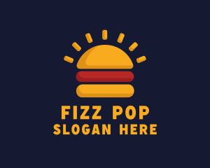 Morning Burger Sandwich logo design