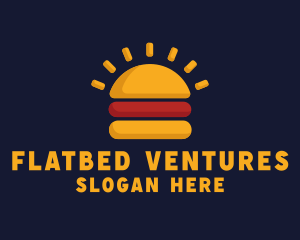 Morning Burger Sandwich logo design