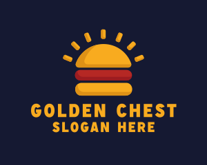 Morning Burger Sandwich logo design