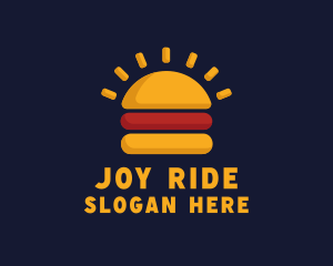 Morning Burger Sandwich logo design