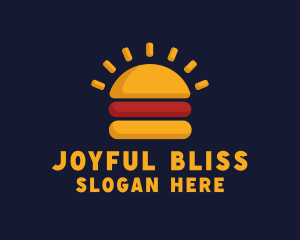 Morning Burger Sandwich logo design