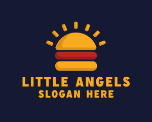 Morning Burger Sandwich logo design