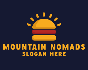 Morning Burger Sandwich logo design