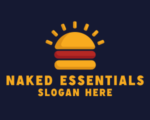 Morning Burger Sandwich logo design