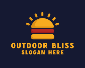 Morning Burger Sandwich logo design