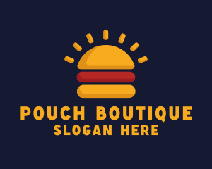 Morning Burger Sandwich logo design