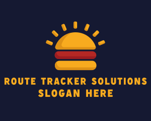 Morning Burger Sandwich logo design