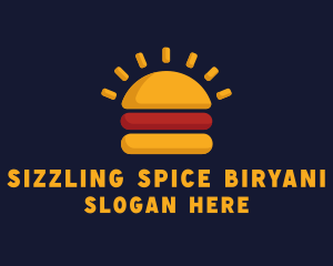 Morning Burger Sandwich logo design