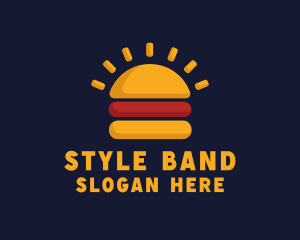 Morning Burger Sandwich logo design