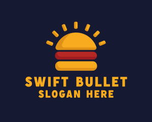 Morning Burger Sandwich logo design