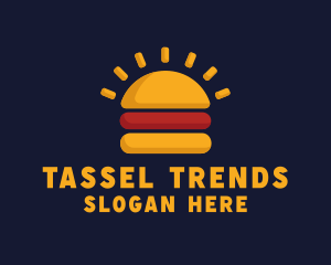 Morning Burger Sandwich logo design