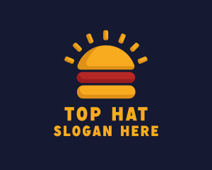 Morning Burger Sandwich logo design