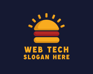 Morning Burger Sandwich logo design