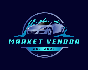 Car Wash Automotive Maintenance Logo