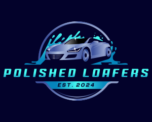 Car Wash Automotive Maintenance logo design