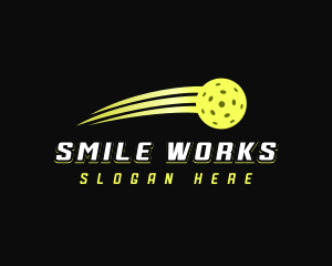 Fast Pickleball Sport Logo