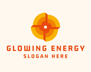 Solar Energy Radiator logo design