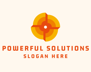 Solar Energy Radiator logo design