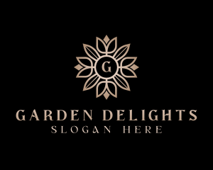 Luxury Flower Tulips logo design