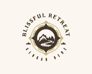 Mountain Camping Adventure logo design