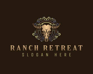 Bull Ranch Farm logo design